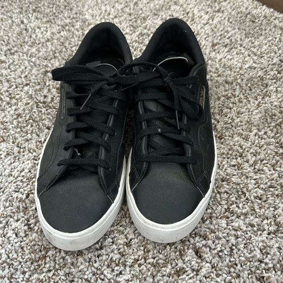 Adidas sleek shoes in size 10. Black - Picture 4 of 8